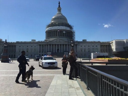 بازداشت یک نفر در نزدیکی ساختمان کنگره آمریکا