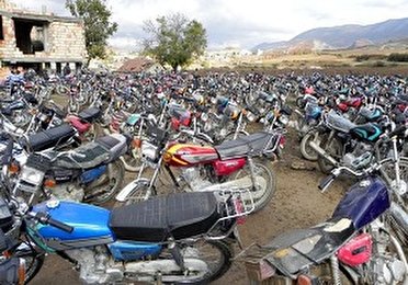 ترخیص هزار و ۸۹۵ دستگاه موتور سیکلت رسوبی در کرمانشاه