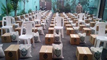 تهیه و توزیع سه هزار و ۵۰۰ بسته کمک معیشتی در مهرشهر
