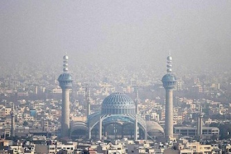 کیفیت هوای کلانشهر اصفهان ناسالم برای گروههای حساس
