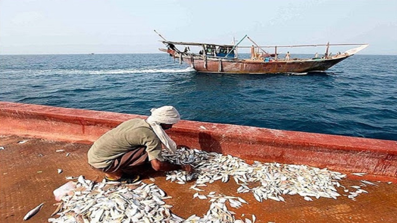 برق دستبند بر دستان فروشندگان ماهی‌های رودخانه‌ای