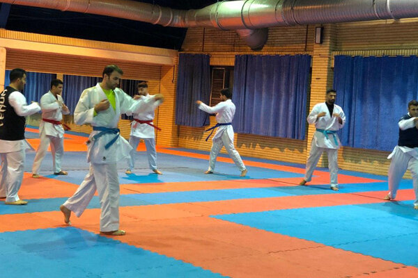 آغاز دور جدید تمرینات تیم ملی کاراته