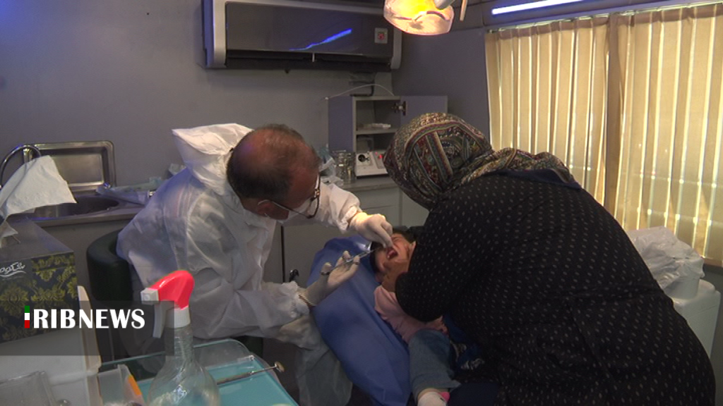 معالجه ۲۰۰۰ بیمار با حضور گروه جهادی شهید همدانی در اردبیل