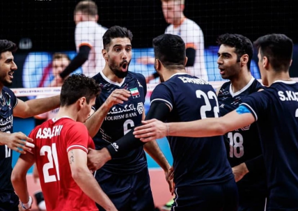 پیروزی مقتدرانه تیم والیبال ایران مقابل بلغارستان
