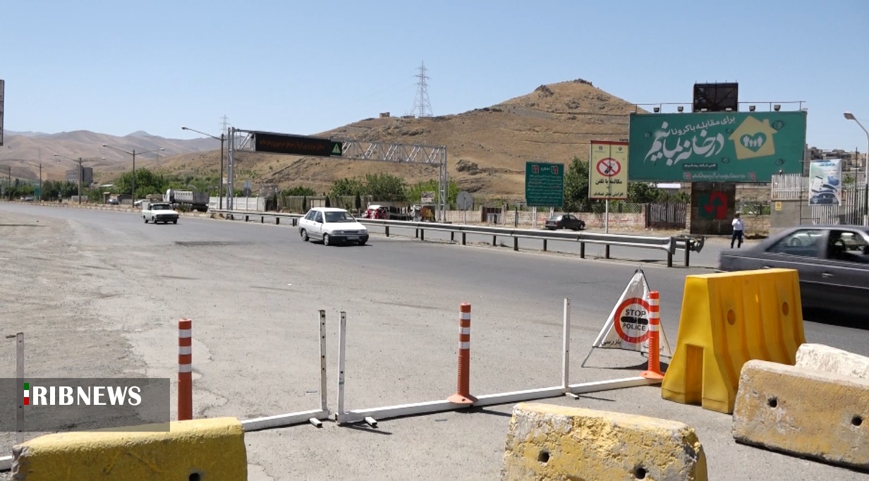 کاهش تردد خودروهای غیربومی در مبادی ورودی کردستان