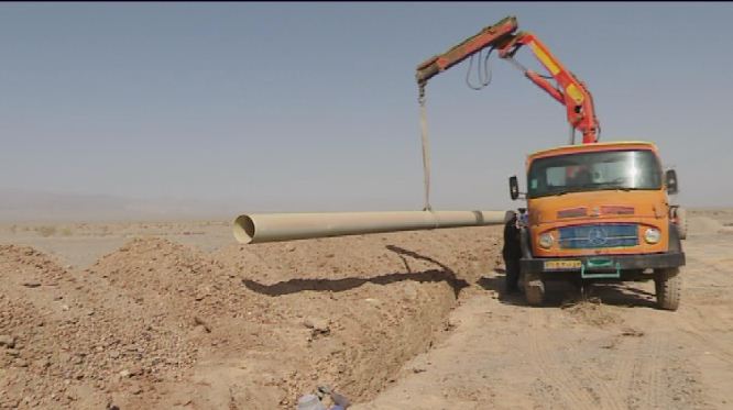 بهسازی شبکه جمع آوری چاه‌های چرخاب استان یزد