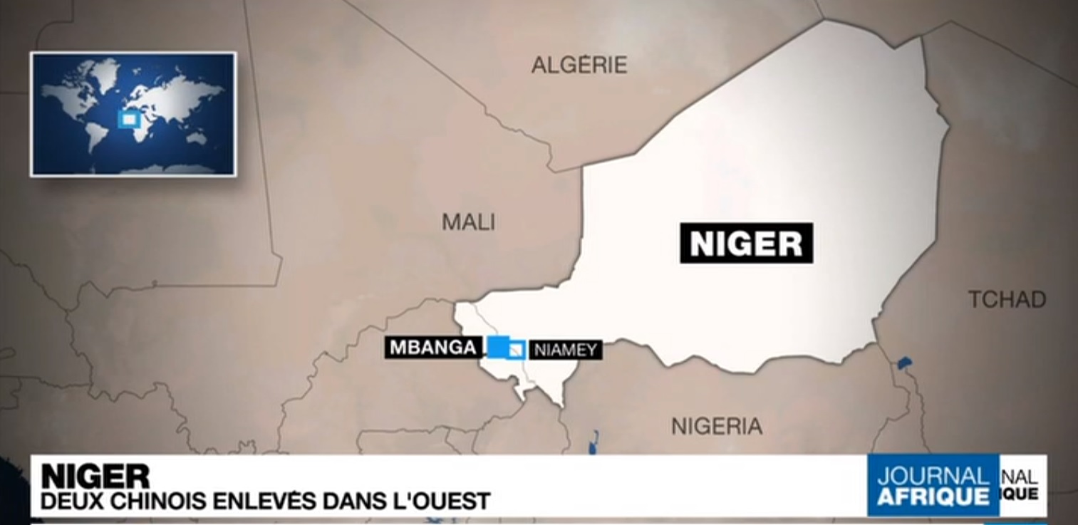 ربوده شدن دو تبعه چینی در غرب نیجر