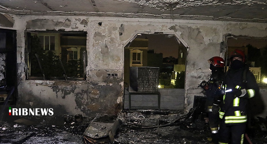 آتش سوزی در منزل مسکونی و فوت پیرمرد 80 ساله