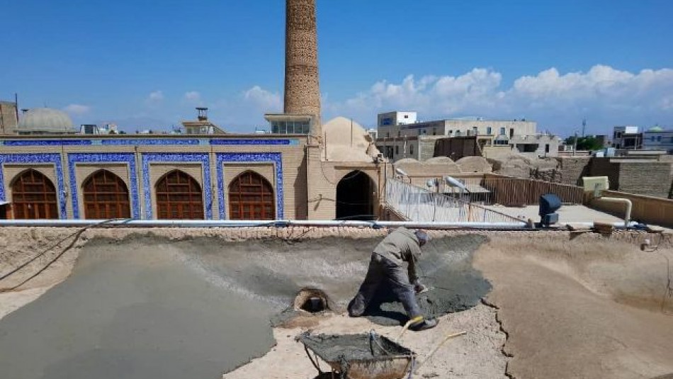 آغاز مرحله جدید مرمت مسجد جامع دامغان