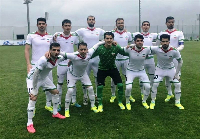 قهرمانی تیم ملی فوتبال ایران در مسابقات ناشنوایان