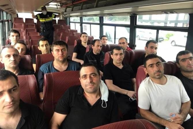 آزادی ۱۵ اسیر ارمنی از اسارت جمهوری آذربایجان