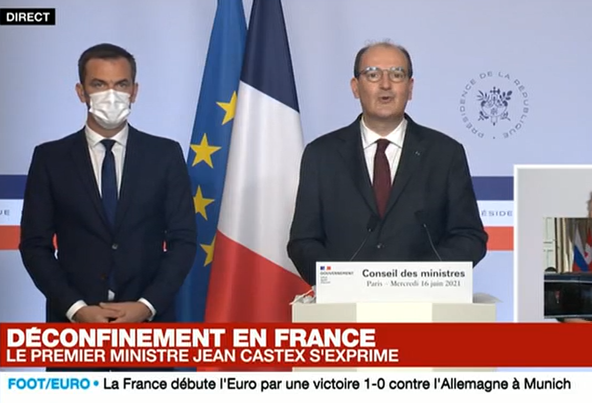 لغو ماسک زدن اجباری در فضای عمومی فرانسه