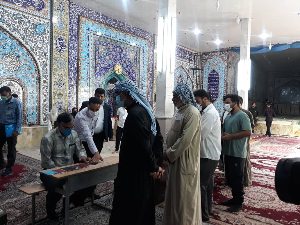 پایبندی رای دهندگان خوزستانی به دستورالعمل های بهداشتی