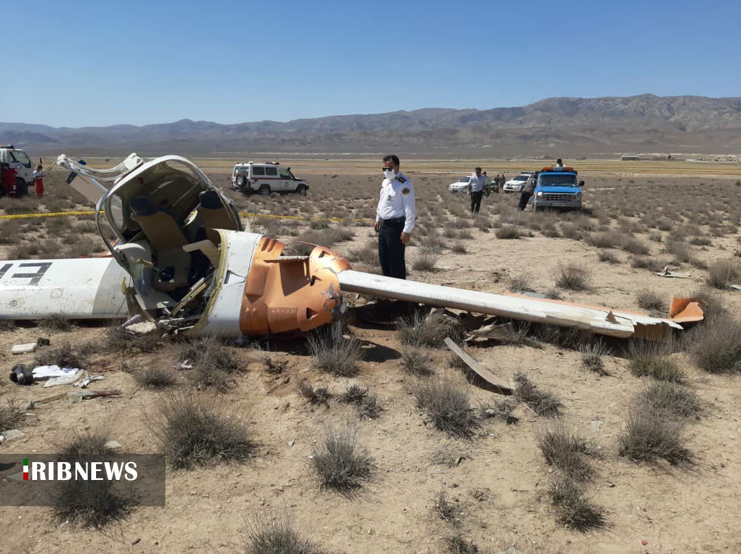 سقوط هواپیمای آموزشی در گرمه با دو کشته