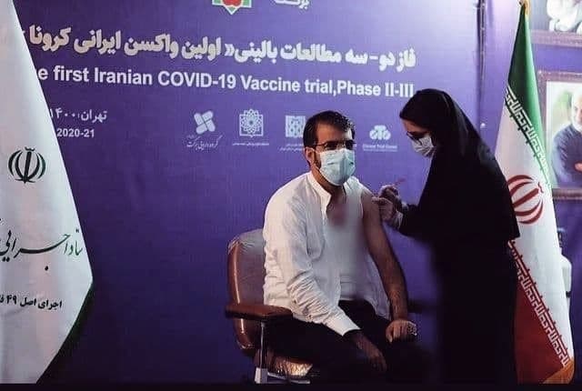 مسئولان پرسپولیس واکسن ایرانی کرونا زدند
