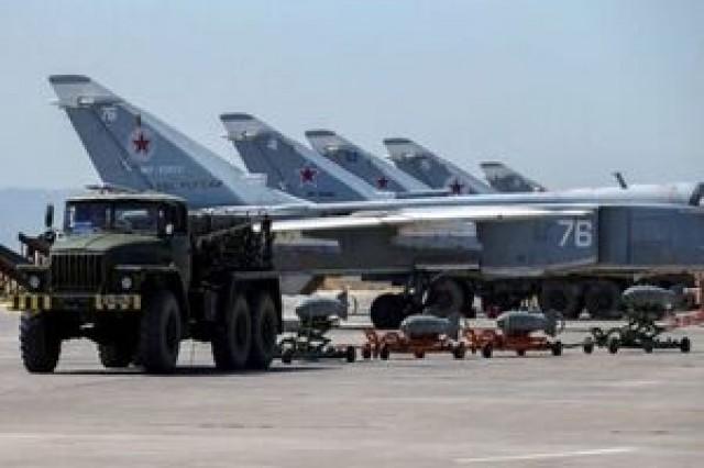 اعزام ۳ بمب افکن راهبردی روسیه به پایگاه حمیمیم سوریه