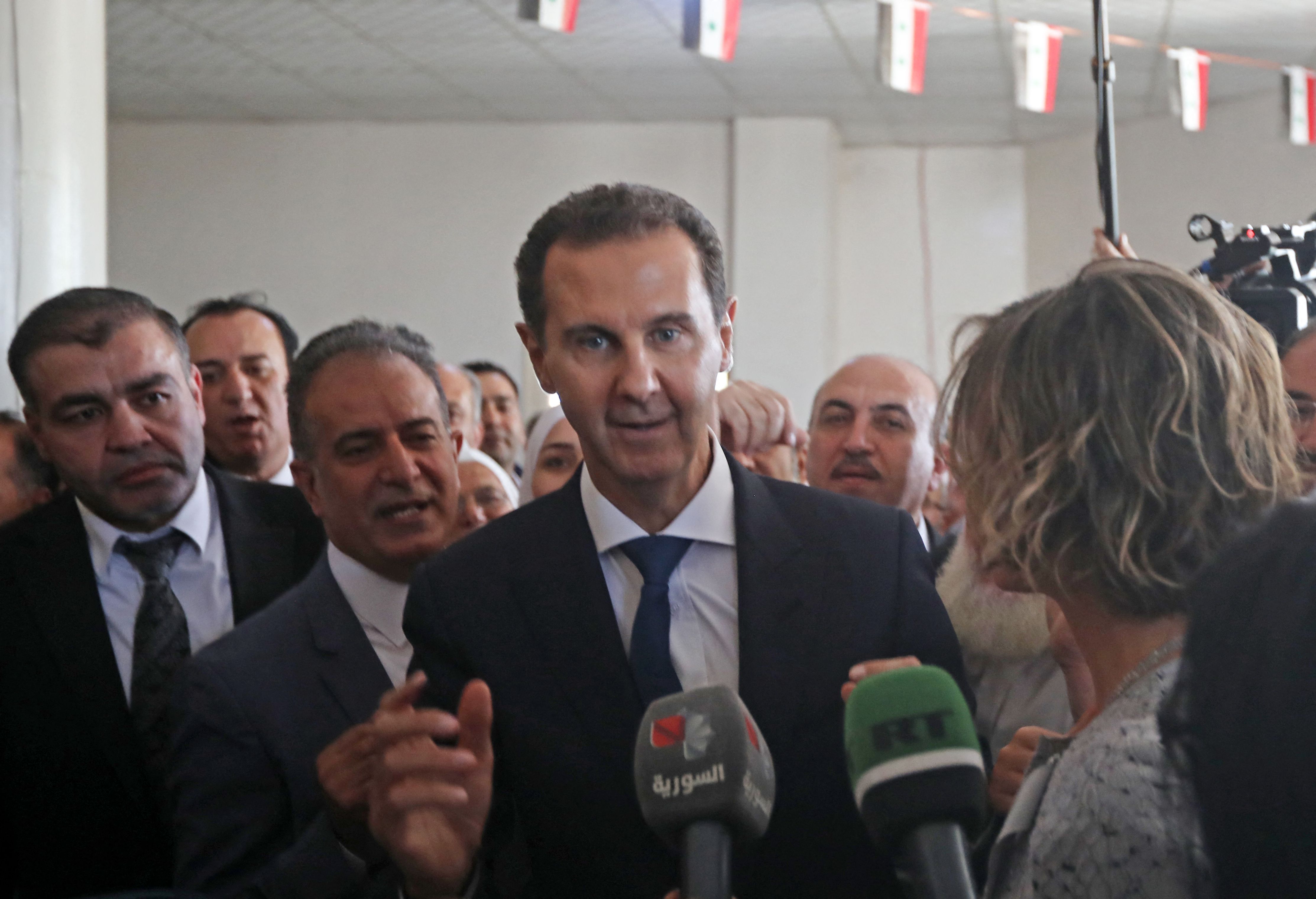 بشار اسد: شرکت مردم در انتخابات پاسخی به کشورهای استعماری