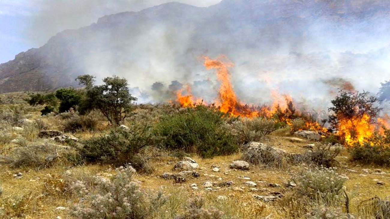 هشدار به احتمال آتش‌سوزی در مراتع و جنگل‌های آذربایجان شرقی