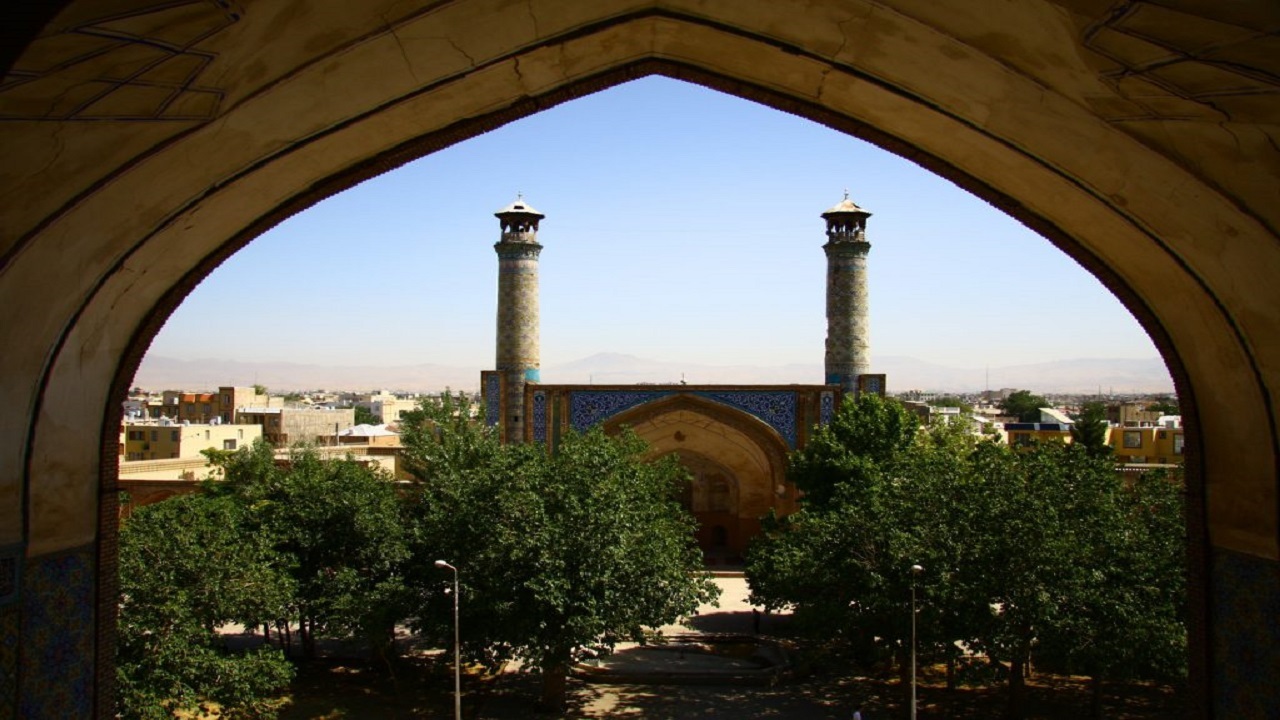 چشم‌نوازی معماری ایرانی و اسلامی در مسجد جامع عتیق قزوین