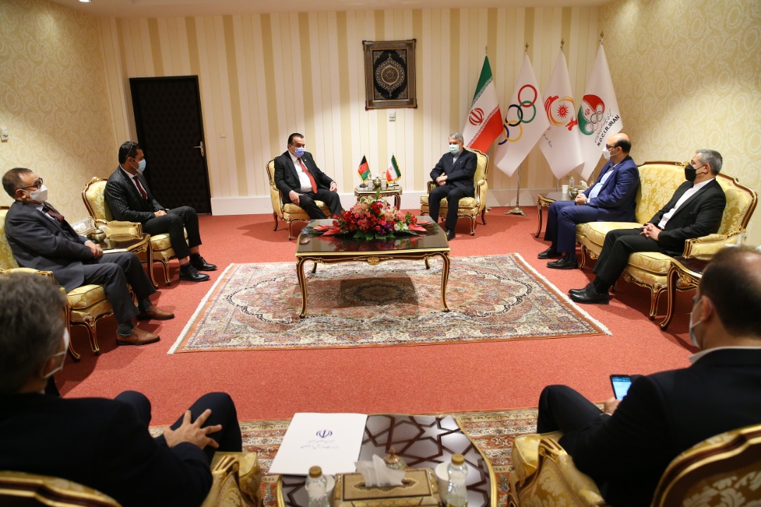 امضاء یادداشت تفاهم میان روسای کمیته ملی المپیک ایران و افغانستان