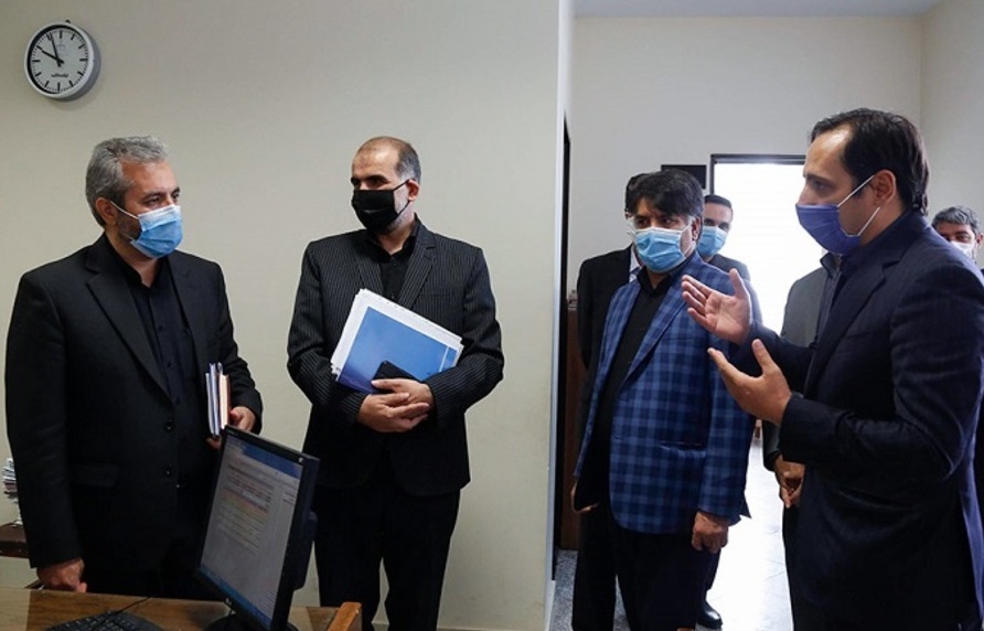 بازدید سرزده رئیس کل محاکم تهران از مجتمع قضایی شهید کچوئی