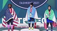 وزنه برداری جوانان جهان: نخستین مدال تاریخ وزنه برداری بانوان ایران