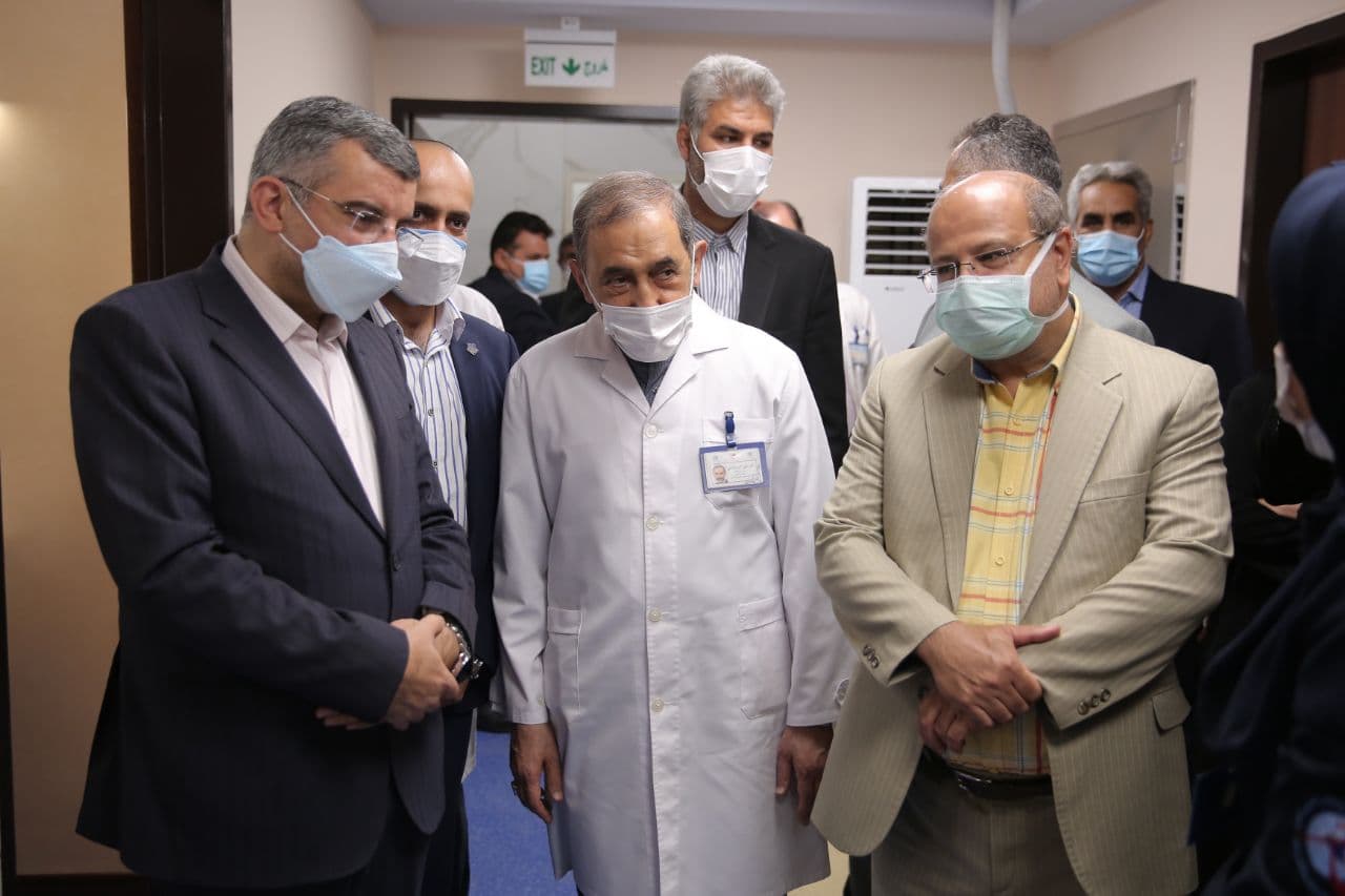 افتتاح بخش آنکولوژی ساختمان امام حسن مجتبی (ع) بیمارستان مسیح دانشوری