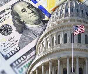 کسری بودجه آمریکا به سه تریلیون دلار می‌رسد