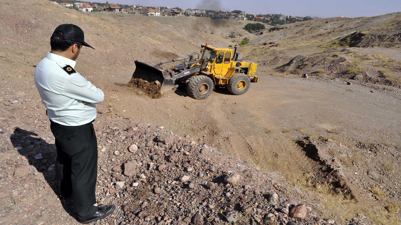 رفع تصرف ۷۷۵ هکتار از اراضی ملی در نظرآباد