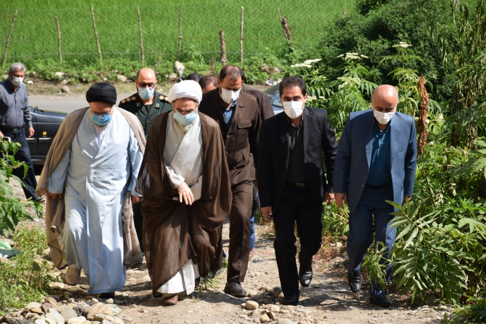 دیدار با ۴ خانواده شهید شهرستان ماسال