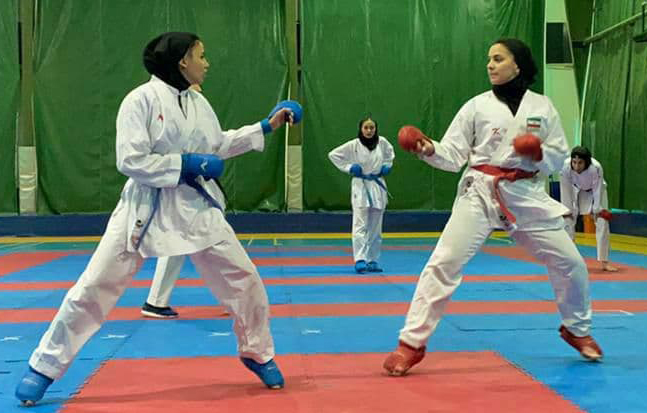 آغاز مرحله جدید اردوی تیم ملی کاراته بانوان