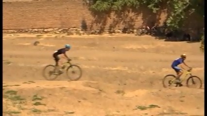بر گزاری مسابقه دوچرخه سواری کوهستان در همدان