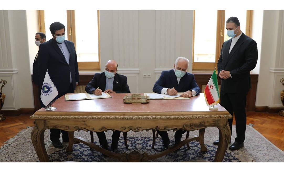 امضای موافقتنامه مقر مجمع مجالس آسیایی (آپا) در تهران