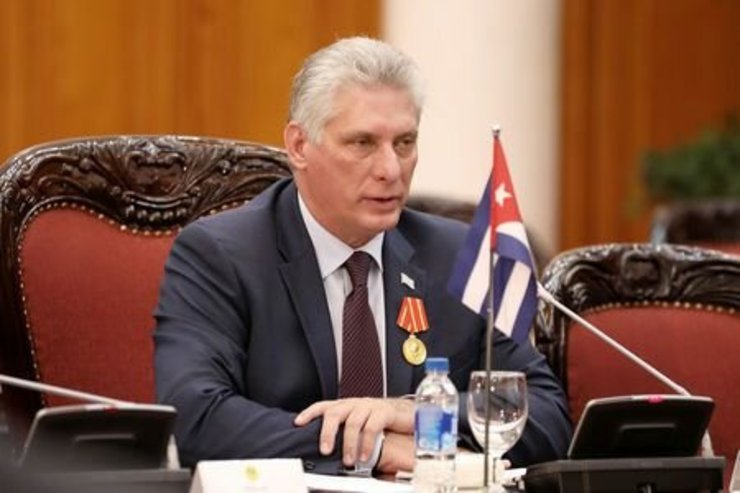 رئیس جمهور کوبا: آمریکا به اغتشاشگران پول می‌دهد