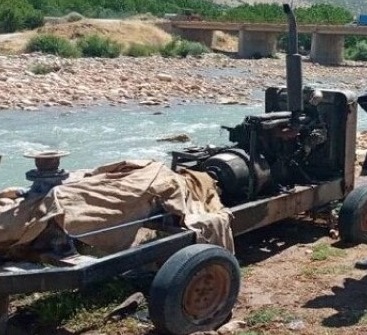 جمع آوری موتور تلمبه‌های غیر مجاز محدوده‌ی کانال چمران