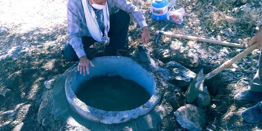 احداث آبشخور برای تأمین آب آشامیدنی حیات وحش در استان کرمانشاه