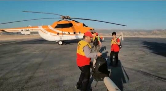 اعزام نیروی آتش نشانی از یاسوج به ارتفاعات نارک
