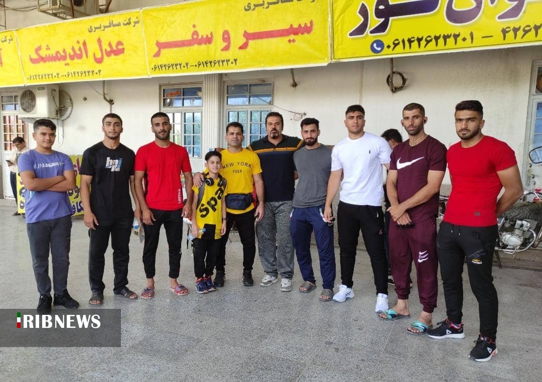 رقابت ورزشکاران خوزستان در مسابقات کوراش قهرمانی کشور