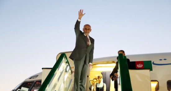 سفر رئیس جمهوری افغانستان به ازبکستان