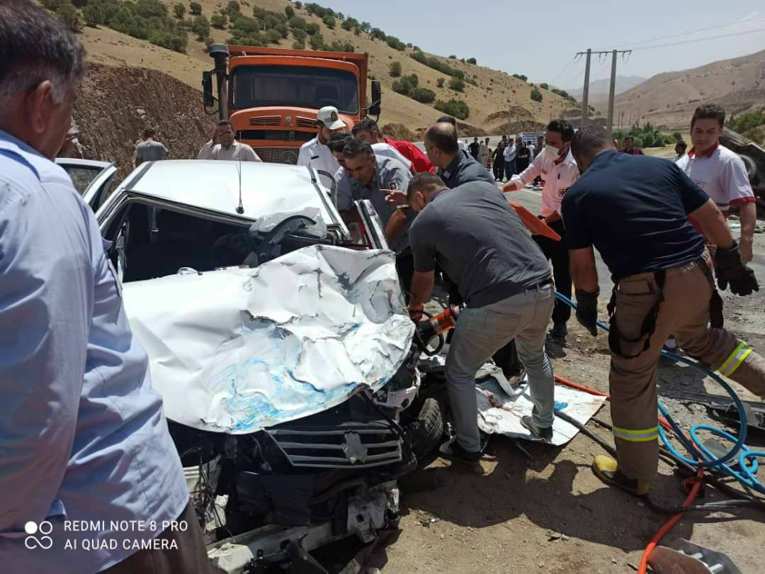 اولین تصادف منجر به فوت در جاده جدید سنندج مریوان