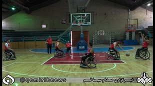 اردوی تیم ملی بسکتبال با ویلچر در قم