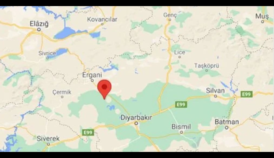 وقوع زلزله چهار ریشتری در استان دیاربکر ترکیه