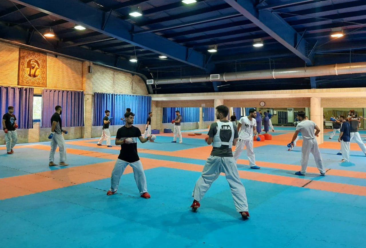 اردوی تیم ملی کاراته قبل از مسابقات انتخابی