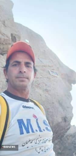 صعود کوهنورد خوزستان به قله الوند همدان