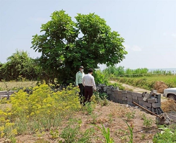 رفع تصرف زمین‌های حریم آبی در لاهیجان و لنگرود
