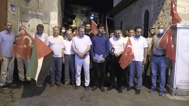 اعتراضات گسترده ضد صهیونیستی در ترکیه