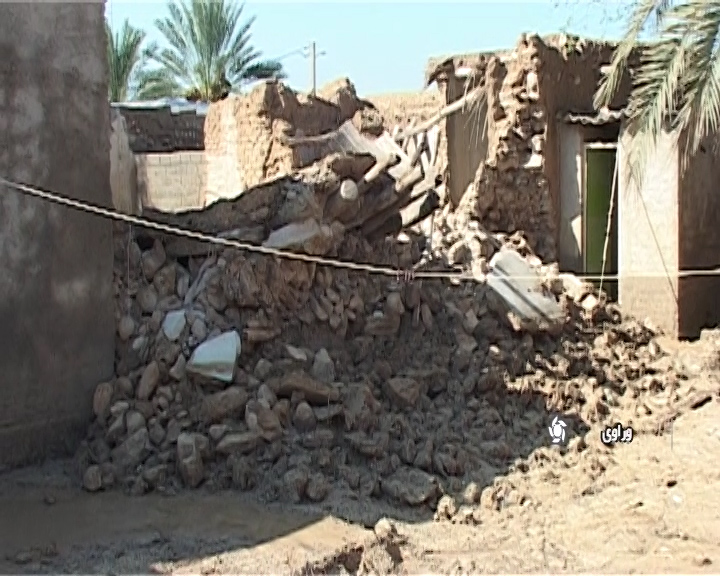 خسارت باران به ۲۵ واحد مسکونی در شهرستان مهر