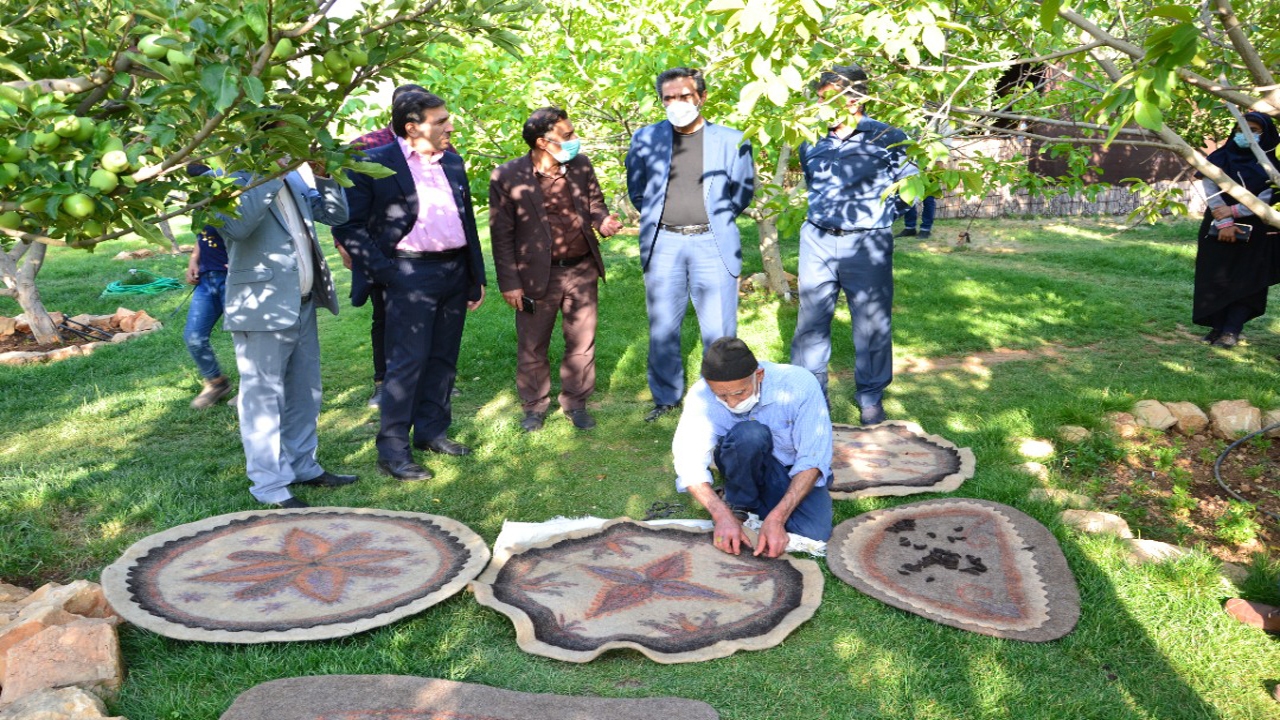 برپایی نمایشگاه صنایع‌دستی در سپیدان