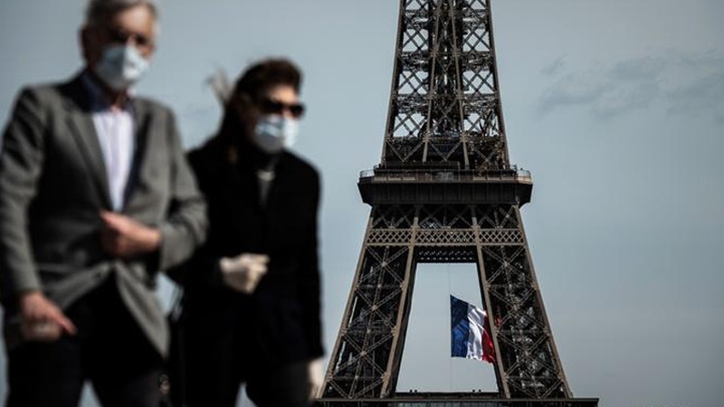 اوضاع وخیم در فرانسه بر اثر شیوع کرونای دلتا