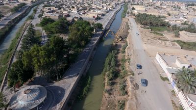 لایروبی نهر خروسی شادگان